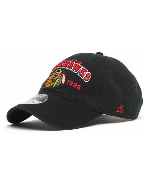 Atributika &amp; Club™ Бейсболка NHL Chicago Blackhawks est. 1926 мягкая кепка НХЛ Чикаго Блэкхокс Атрибутика и Клуб летняя из хлопка
