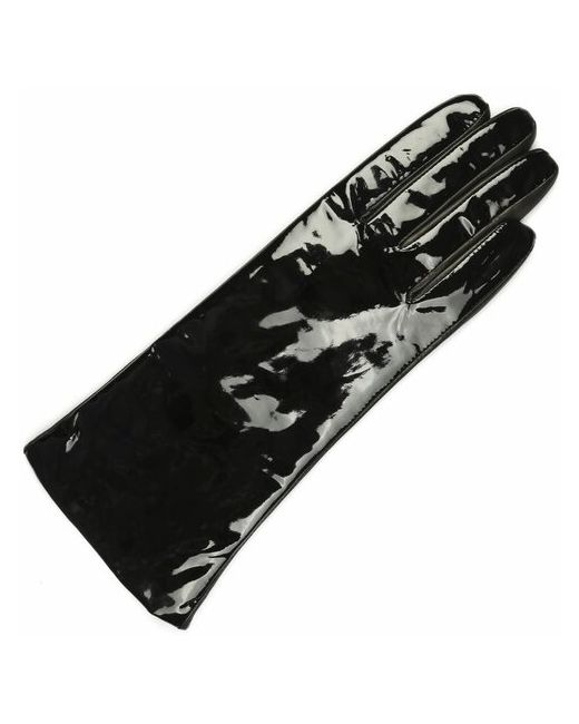 Finnemax перчатки из натурально лаковой кожи на трикотажной подкладке размер 65 .