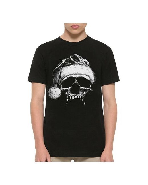 Dream Shirts Футболка с принтом Dead Moroz Черная XL