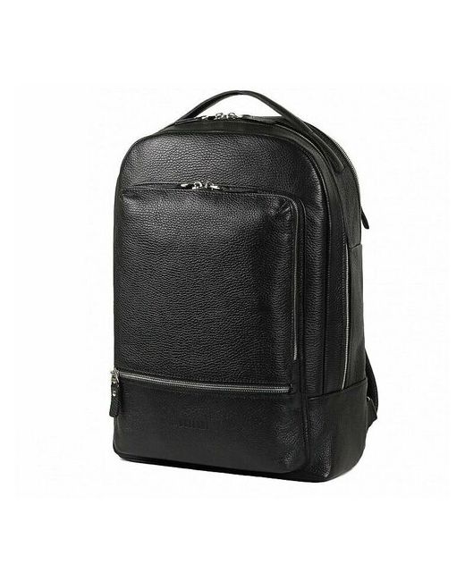 Brialdi Городской рюкзак из кожи Pathfinder relief black кожаный стильный ранец для ноутбука 14 дюймов или документов A4