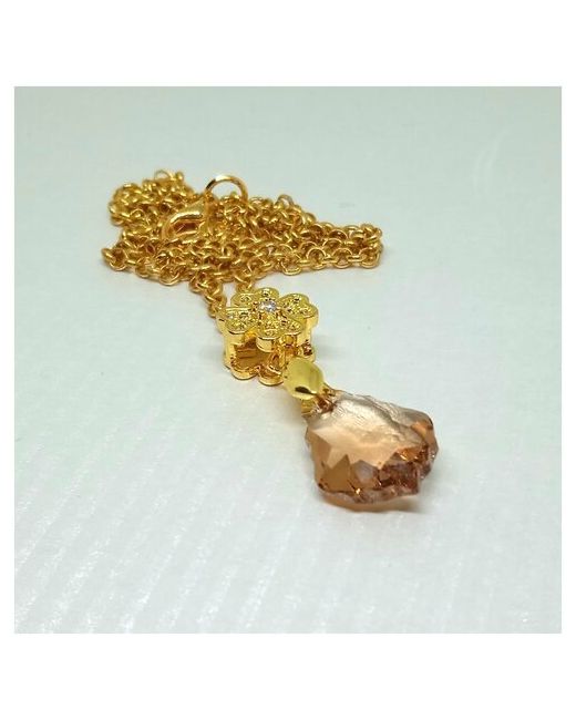 AV Jewelry Ожерелье с бриллиантом сваровски ручной работы украшение на шею от