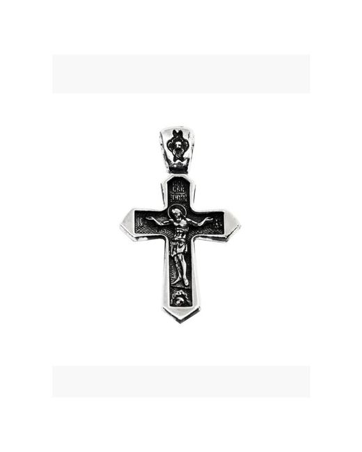 Ювелирная мастерская Малахит Крест Serebromag Распятие Христово из серебра