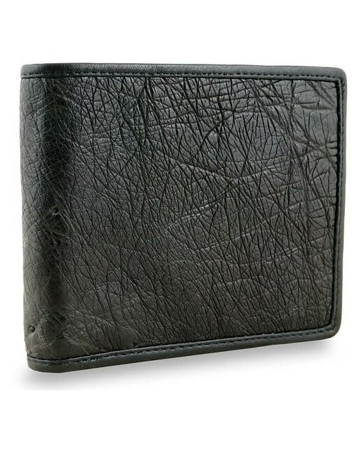 Exotic Leather Классический кошелек из натуральной страусовой кожи