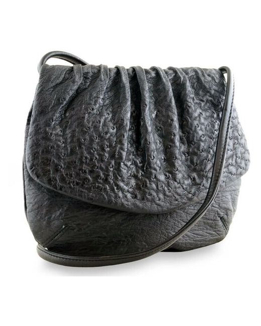 Exotic Leather сумочка на тонком ремешке со страусовой кожей