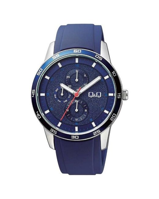Q&Q AA38-302 кварцевые наручные часы со стрелочным календарем и 24-часовым форматом времени