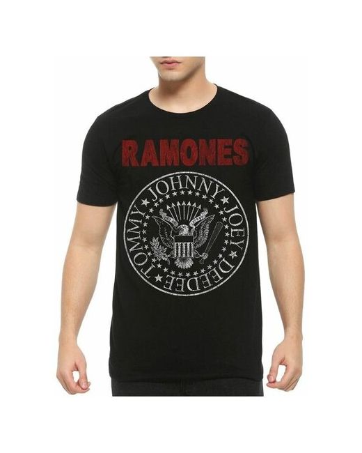 Dream Shirts Футболка Ramones Рамонс Черная XS