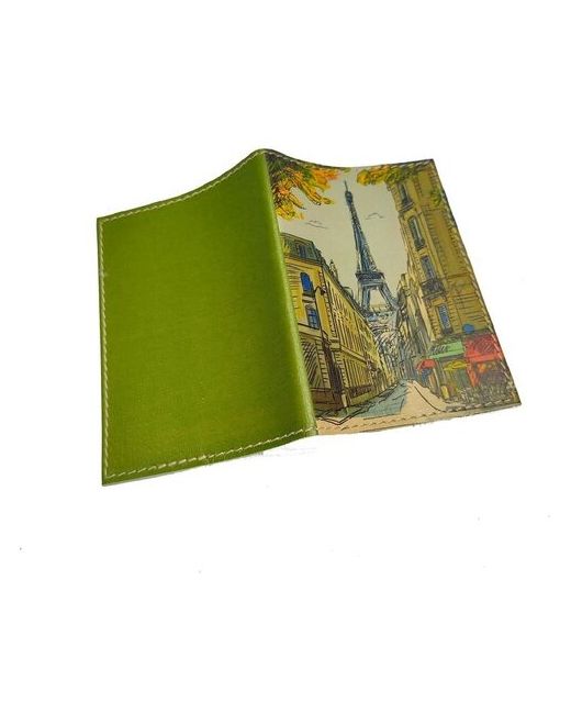 TyggiD Кожаная обложка на паспорт. Париж