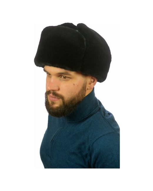 Ярмарка шапок Ушанка из мутона МБ-036-М размер 60