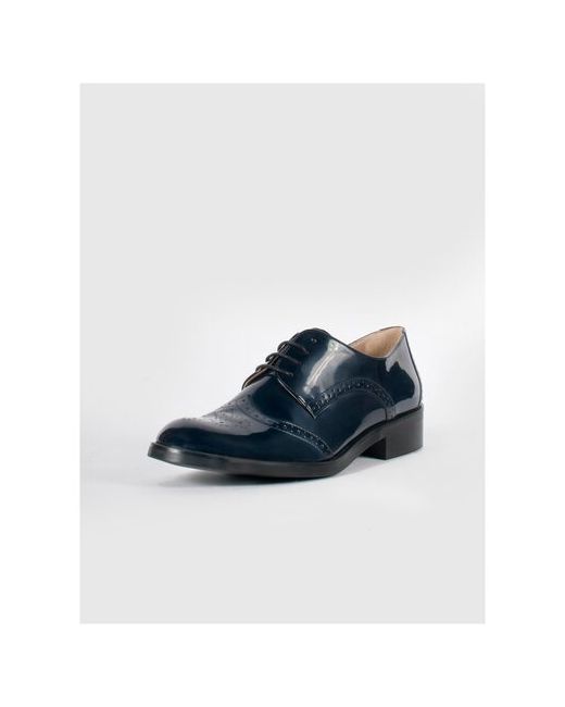 E-Skye обувь размер 40 итальянский лак черный шнурки