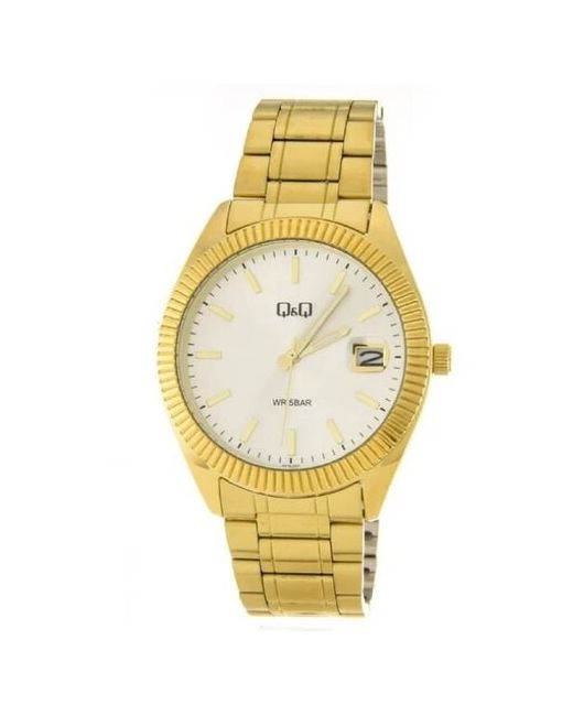 Q&Q A476-001 кварцевые наручные часы с апертурой даты