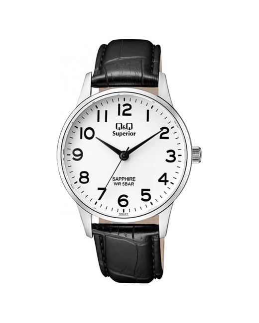 Q&Q S280-314 кварцевые наручные часы с сапфировым стеклом