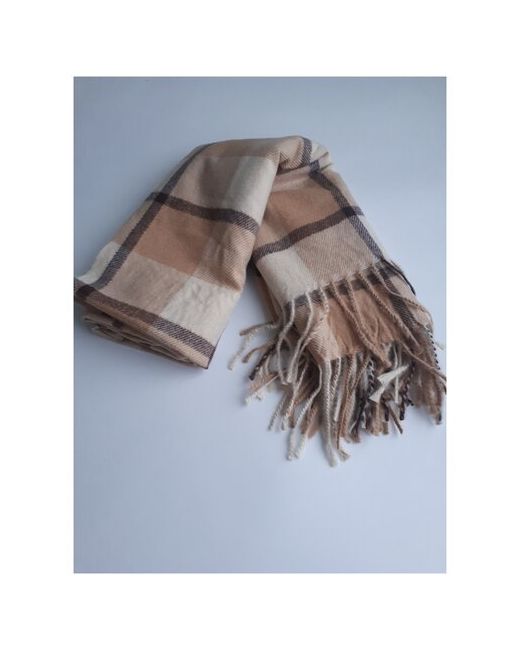 cashmere Hong Kong шарф-платок молочно длина 104см ширина 100 кашемир всесезон one