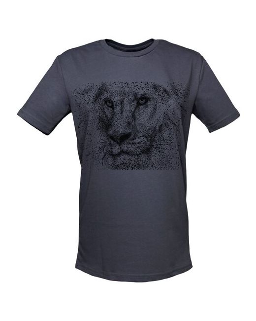 Bear'S Gear хлопковая футболка Regular с дизайнерским принтом Львица