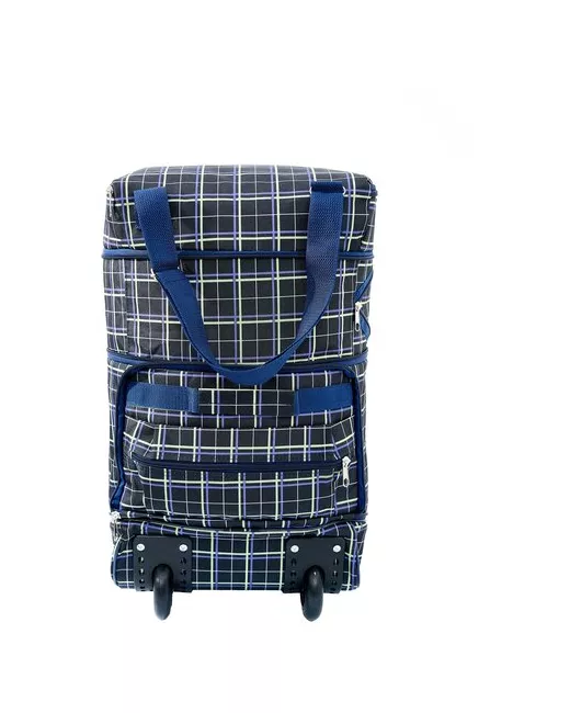 M&G Zemtsov сумка-тележка складная на колесах хозяйственная для ручной клади