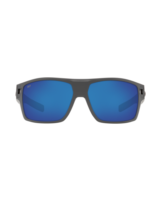 Costa Del Mar Поляризационные очки Cape 580 P Steel Gray Metallic Blue Mirror