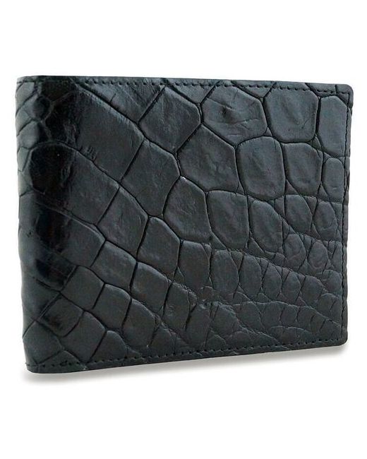 Exotic Leather Мягкий кошелек из натуральной кожи сиамского крокодила