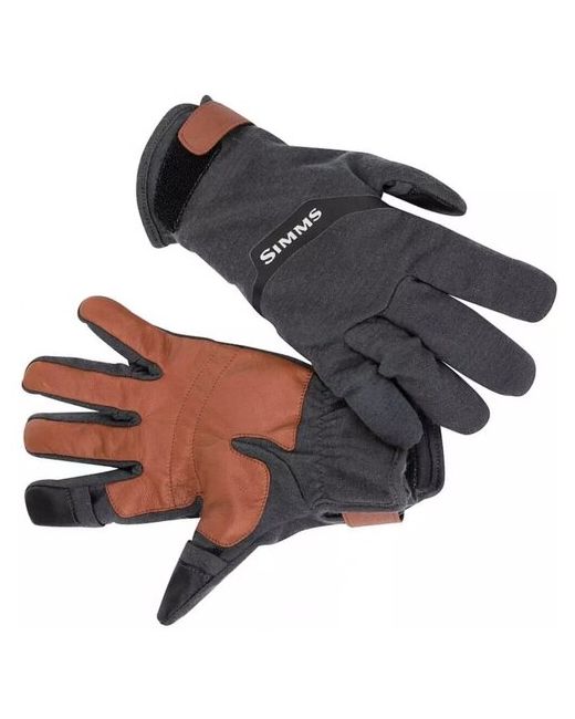 Simms Перчатки Lightweight Wool Tech Glove Carbon