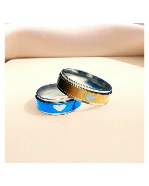 Good Shop Парные кольца для влюбленных 2 штуки комплект колец 18 бижутерия любимых размер 17 21