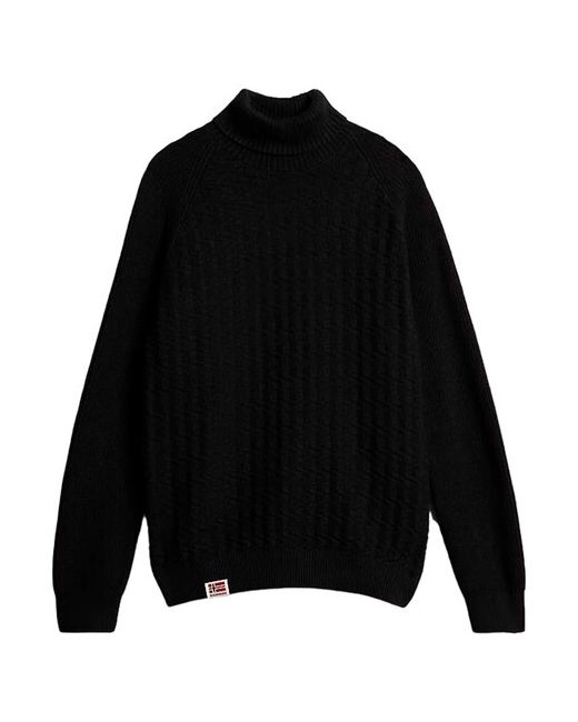 Napapijri Свитер Trondheim Turtle Neck Knitwear Black XL