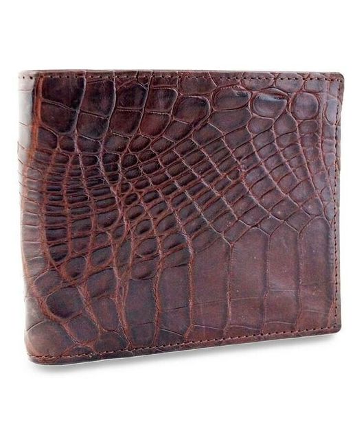 Exotic Leather Мягкий кошелек из настоящей кожи аллигатора