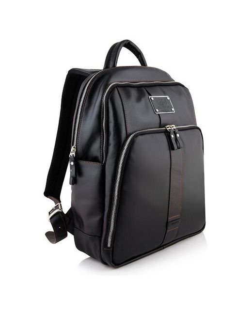 Versado кожаный рюкзак VD015 black