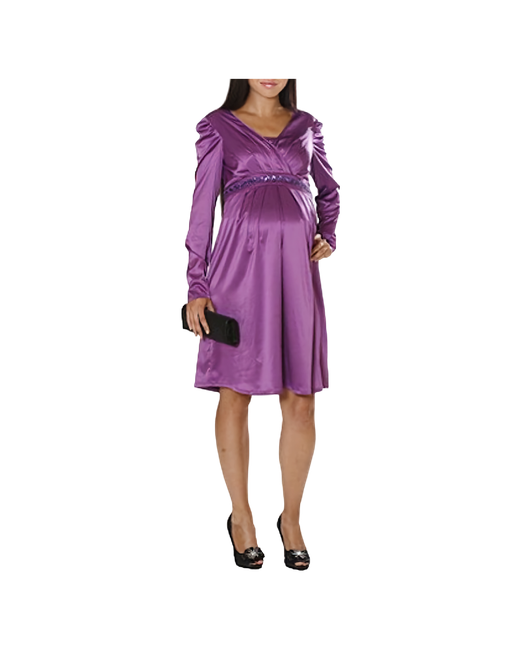 Свит Мама Платье шелковое для беременных будущих мам размер 42