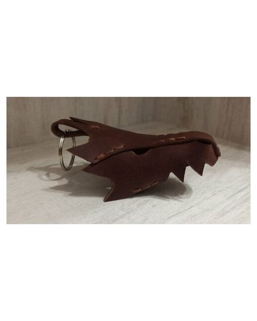 Remeslo46 Брелок-дракон из натуральной кожи ручной работы. Брелок на сумку рюкзак или ключи.