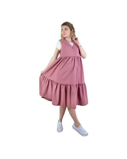 Мамуля Красотуля Платье летнее для беременных и кормления Филиция темно 50-52