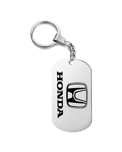 irevive Брелок для ключей Honda гравировкой подарочный жетон на сумку ключи в подарок