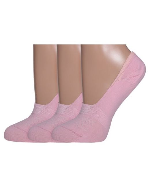 Lorenzline Комплект из 3 пар женских носков светло размер 23 36-37