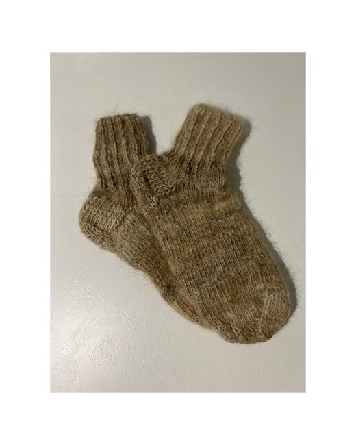 Бабушка Марина Шерстяные носки ручной вязки собачья шерсть 41 размер