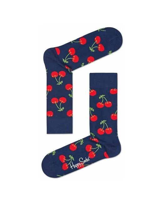 Happy Socks Темно носки Cherry Sock с вишенками Чулки и колготки темно 29