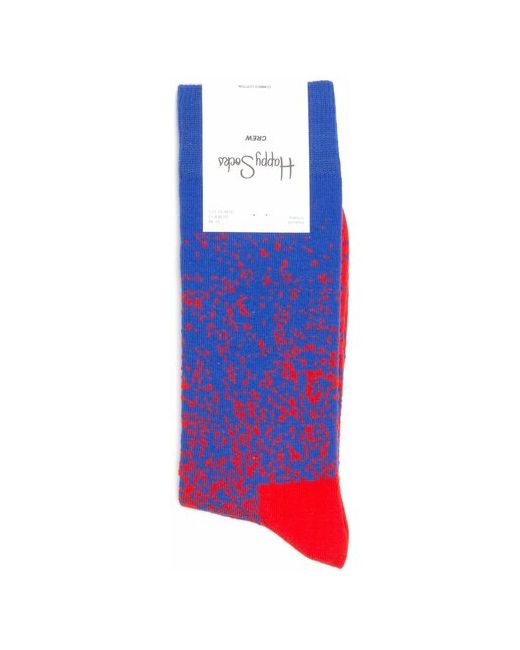 Happy Socks Stardust Red/Blue носки с рисунком Звёздная пыль 41-46