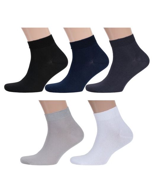 RuSocks Комплект из 5 пар мужских носков Орудьевский трикотаж микс размер 27-29 42-45