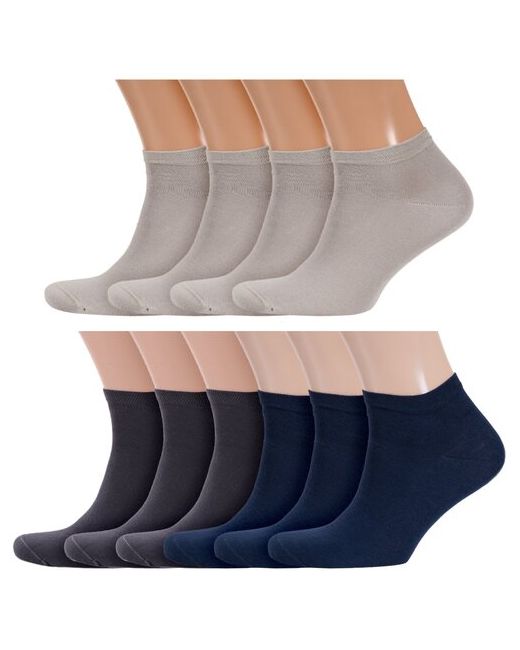 RuSocks Комплект из 10 пар мужских носков Орудьевский трикотаж микс 3 размер 25