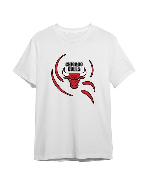Сувенир Shop Футболка СувенирShop Баскетбол/NBA/НБА/Chicago bulls 2XL