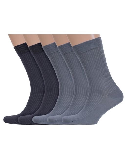 RuSocks Комплект из 5 пар мужских носков Орудьевский трикотаж микс размер 29 44-45