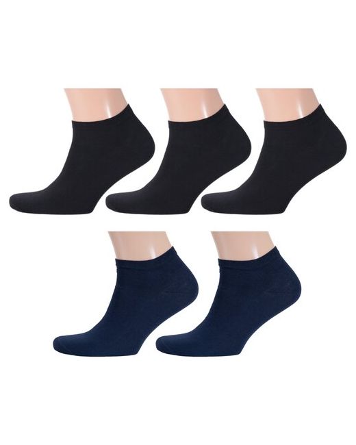 RuSocks Комплект из 5 пар мужских носков Орудьевский трикотаж микс 7 размер 25