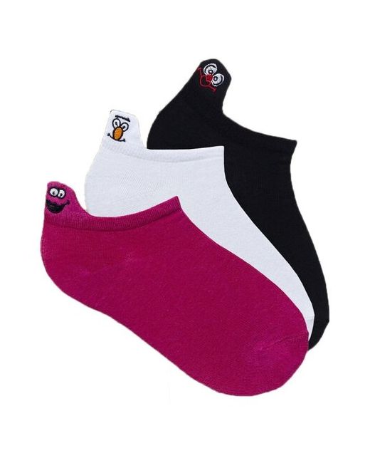 Lunarable Набор женских носков с принтом 3 шт.kcrp03335-39