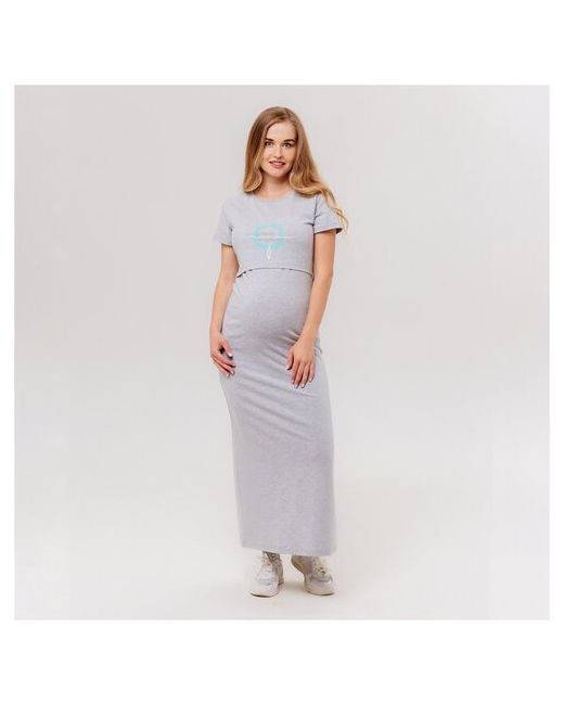 Россия Платье-футболка для беременных и кормящих 44