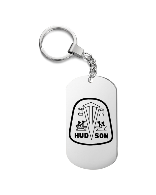 irevive Брелок для ключей Hudson гравировкой подарочный жетон на сумку ключи в подарок