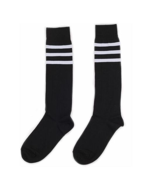 St. Friday St.Friday Socks Гольфы чёрные с белыми полосами 38-41