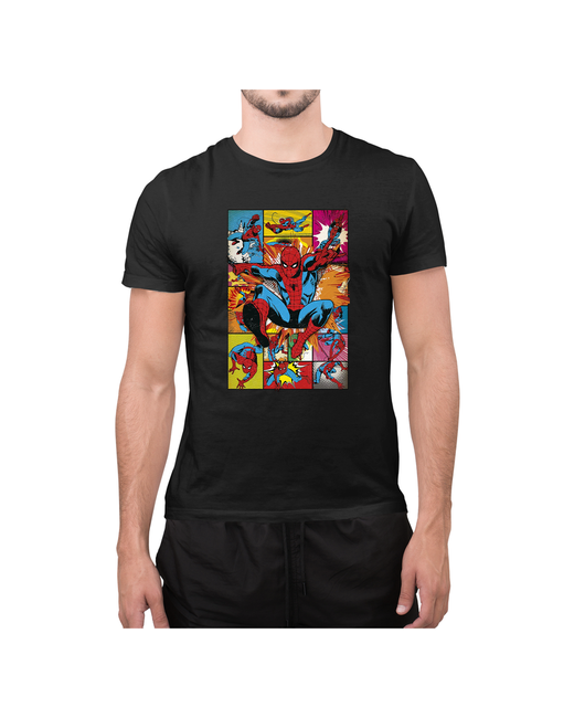Сувенир Shop Футболка унисекс СувенирShop Spider-man/Человек-паук/Marvel Черная 5XL