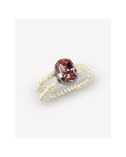 31 Monday ольцо из натурального жемчуга с кристаллом Swarovski Сваровски кольцо на резинке бижутерия украшение