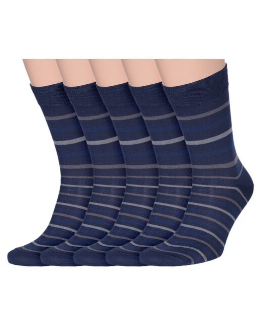Lorenzline Комплект из 5 пар мужских носков размер 25