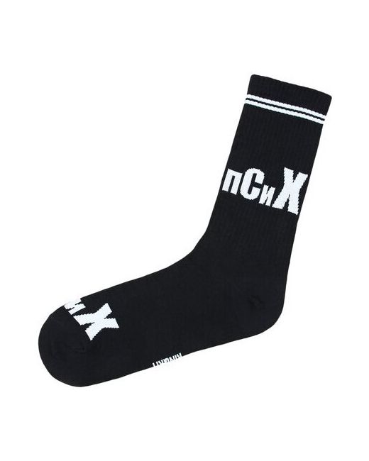 Kingkit Псих черные Носки с принтом размер 36-41 носки набор