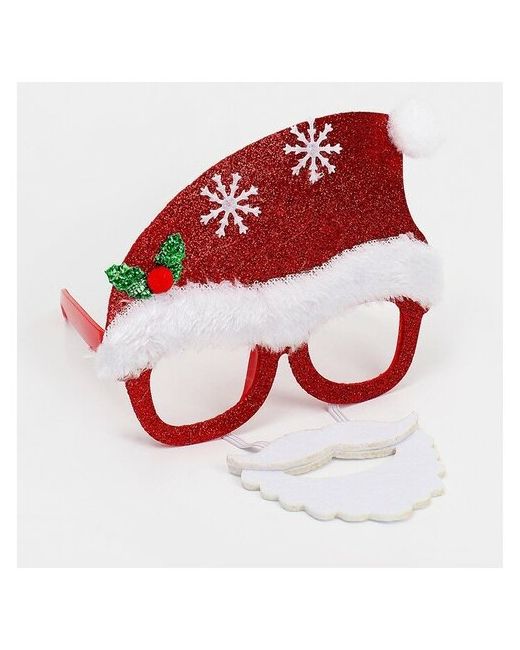 RecoM Карнавальные очки Дед Мороз