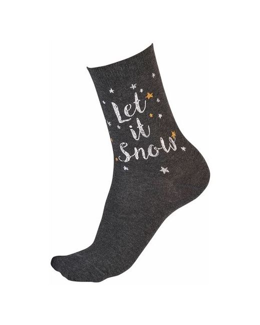 PrettyPolly Новогодние хлопковые носки со снежинками Christmas Socks Размер S-M-L