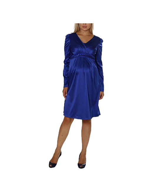 Свит Мама Платье шелковое для беременных будущих мам размер 46