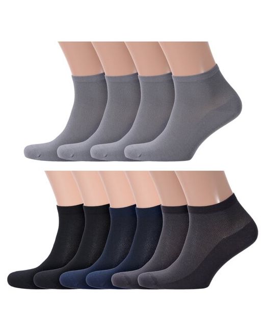 RuSocks Комплект из 10 пар мужских носков Орудьевский трикотаж микс 2 размер 25-27 38-41